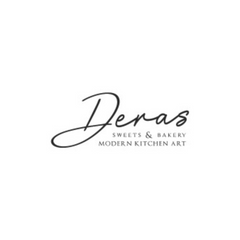 Logo of Dena's Sweets & Bakery on a white background
